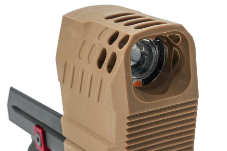 5KU Spitfire Tracer Compensator For SIG AIR / VFC P320 M18 X Carry GBBP Series -Tan