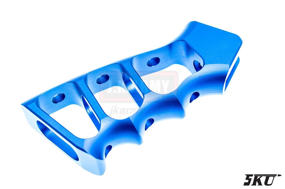 5KU CNC Skeletinized Grip ( Blue )