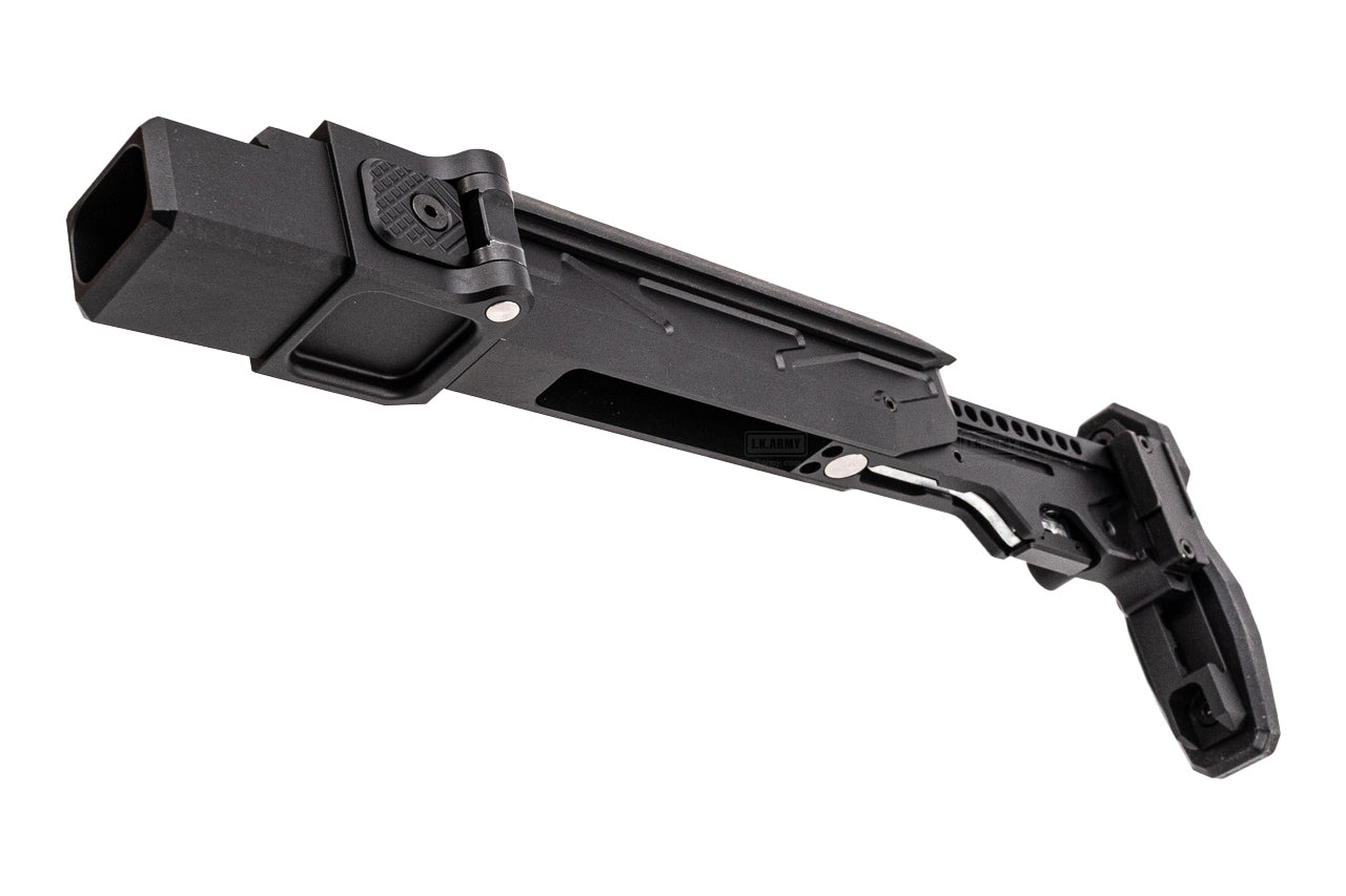 5KU KPYK Style Adjustable Telescopic Folding Stock For GHK AKM V3 GBBR