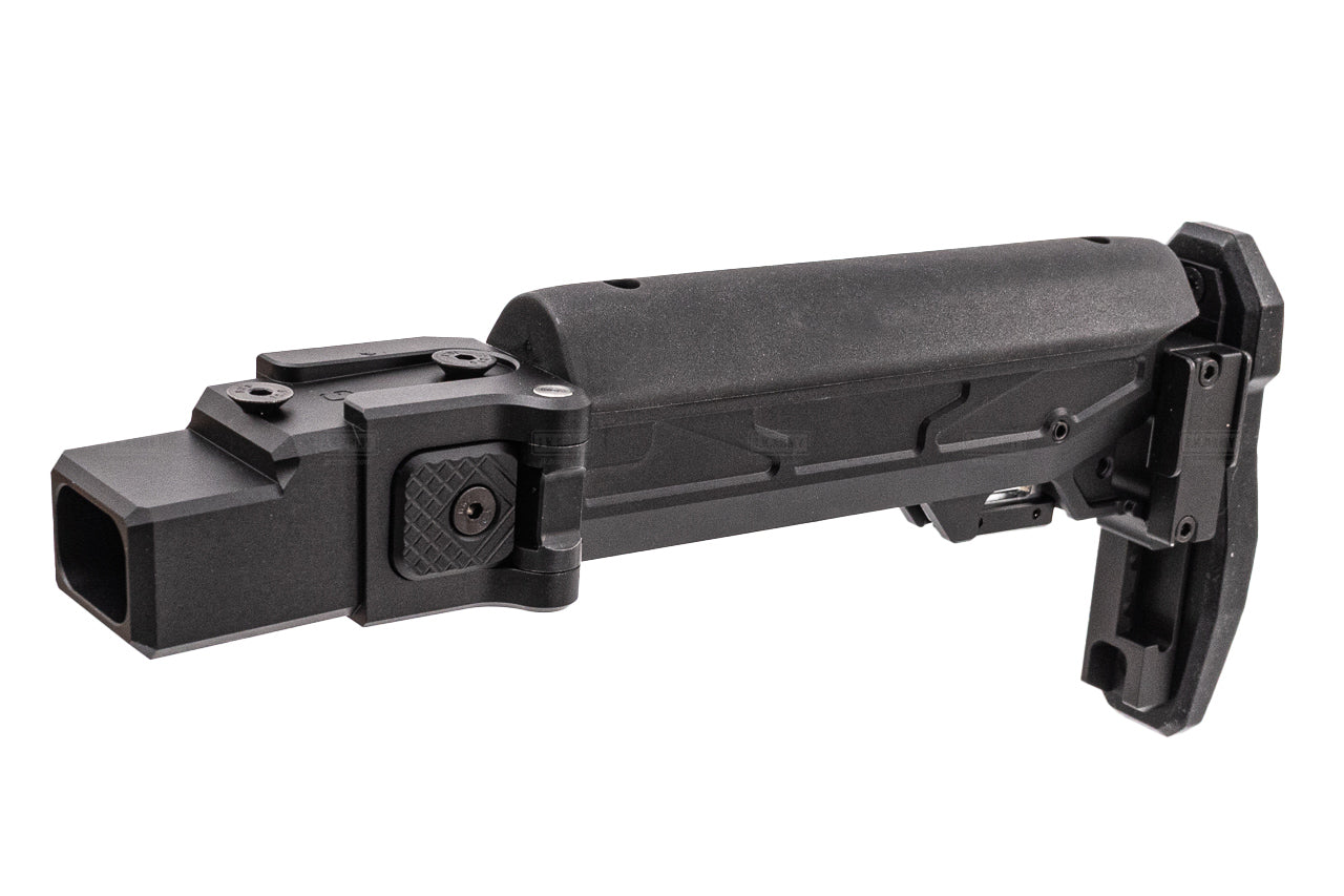 5KU KPYK Style Adjustable Telescopic Folding Stock For GHK AKM V3 GBBR