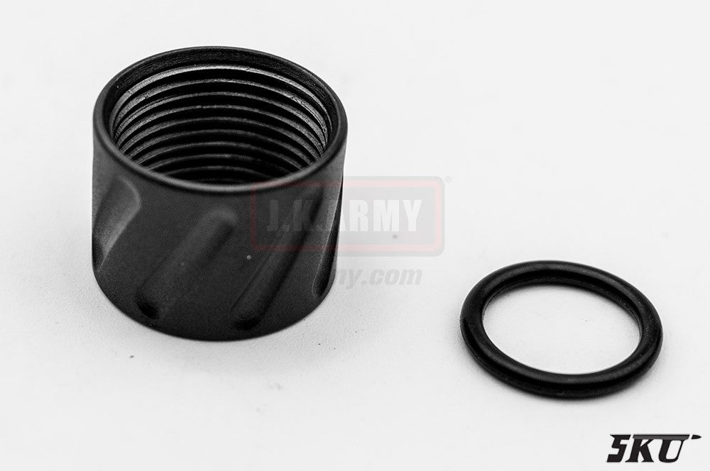 5KU Thread Protector for -14mm CCW Barrel (Black)