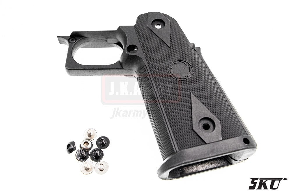 5KU STI Style Nylon Grip for TM Hi-Capa ( BK )