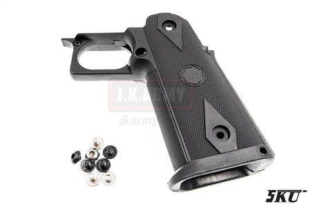5KU STI Style Nylon Grip for TM Hi-Capa ( BK )