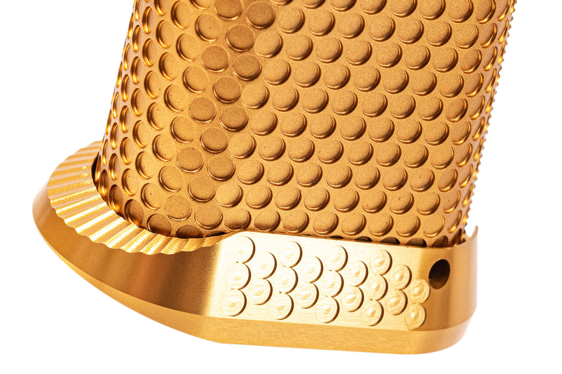 5KU CNC Aluminum Type 1 Grip For Marui TM Hi-Capa GBBP Series -Silver