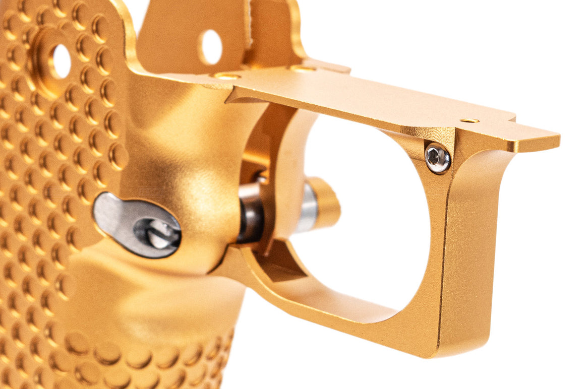 5KU CNC Aluminum Type 1 Grip For Marui TM Hi-Capa GBBP Series -Silver