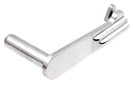 5KU Stainless Steel Slide Stop For Tokyo Marui TM Hi-Capa GBB Pistol Series ( Silver )-Type 504