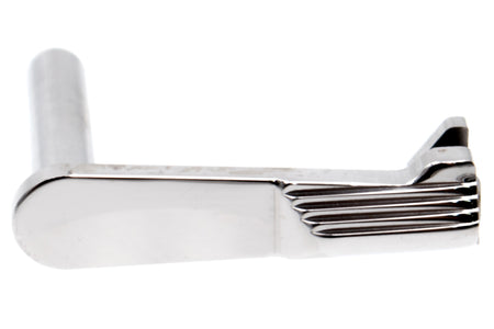 5KU Stainless Steel Slide Stop For Tokyo Marui TM Hi-Capa GBB Pistol Series ( Silver )-Type 504