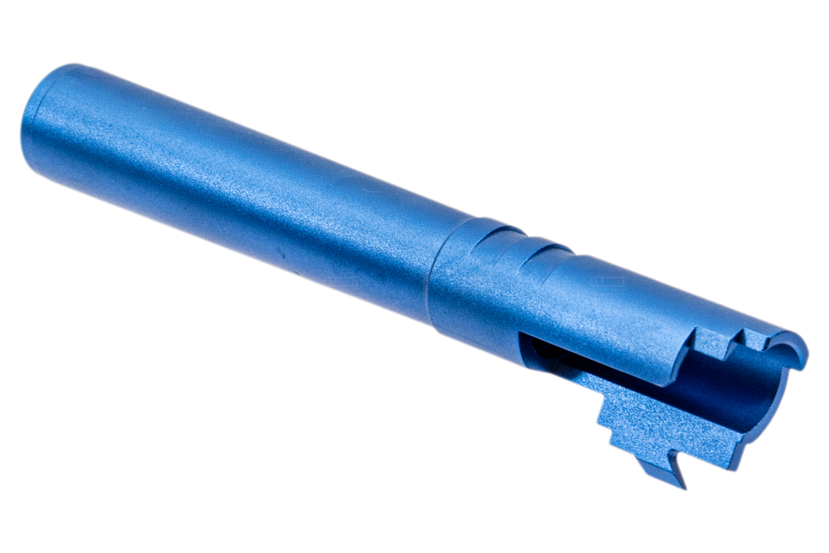 5KU Rainbow Aluminum Threaded Outer Barrel For Tokyo Marui TM 5.1 Hi-Capa Series ( 11mm CW ) ( GB 520 )-Red