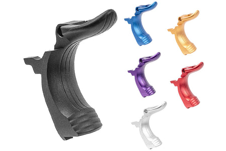 5KU Aluminum Type 1 Grip Safety For Marui TM Hi-Capa GBBP Series -Silver