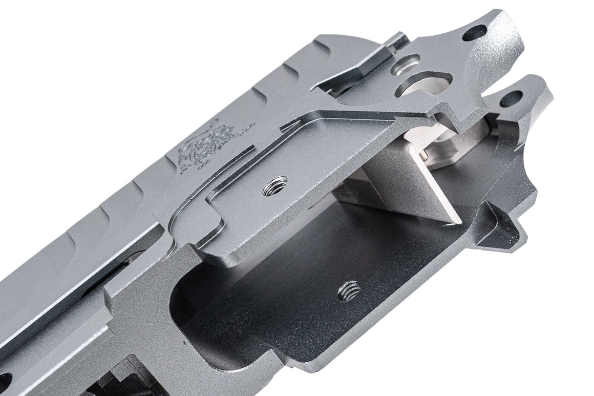 5KU CNC Aluminum Limcat Style Custom 4.3" Slide Set For Marui TM Hi-Capa 4.3 GBBP Series -Grey