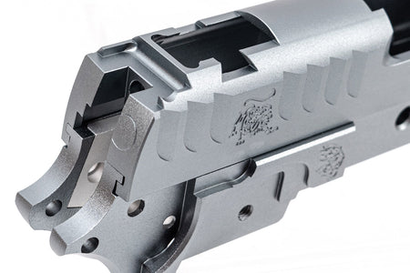 5KU CNC Aluminum Limcat Style Custom 4.3" Slide Set For Marui TM Hi-Capa 4.3 GBBP Series -Grey