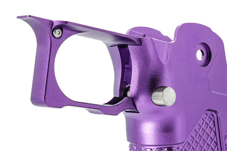 5KU CNC Aluminum Type 10 Grip For Marui TM Hi-Capa GBBP Series -Silver