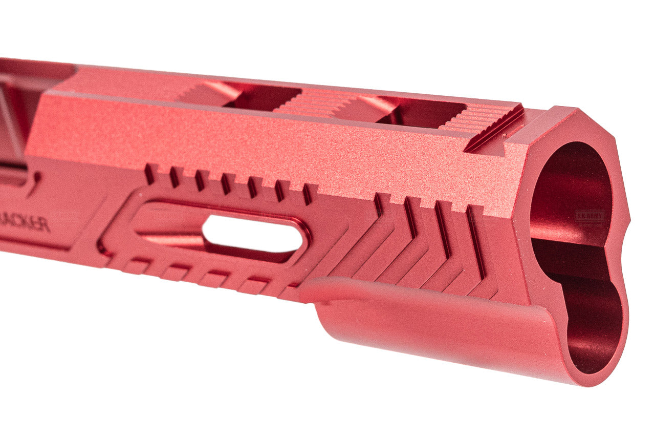 5KU CNC Aluminum Limcat Style WildCat Slide For Marui TM Hi-Capa GBBP Series -Silver