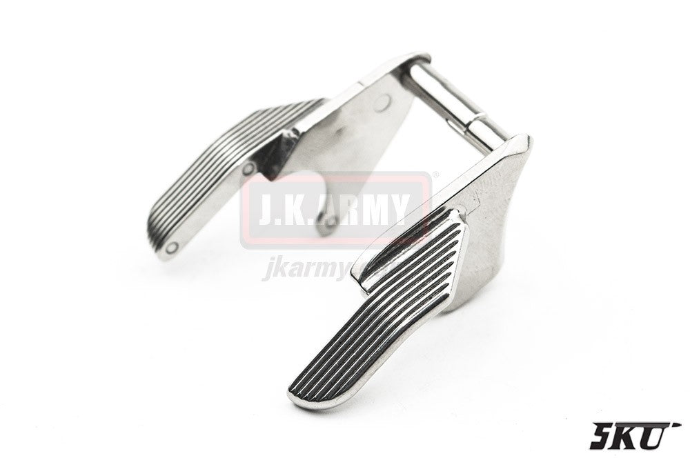5KU Stainless Thumb Safety Ambi For TM Hi-Capa ( SV )