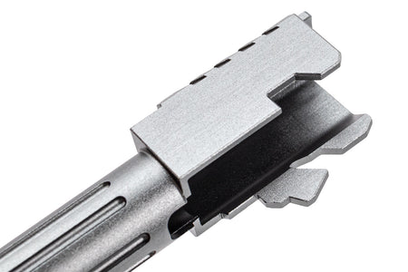 5KU CNC Aluminum BRA Style Outer Barrel For Umarex VFC Glock 19 Gen3 GBBP-Titanium Grey