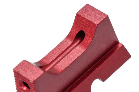 5KU CNC Aluminum Fiber Front & Rear Sight Set For KJ Shadow 2 GBBP Series -Silver