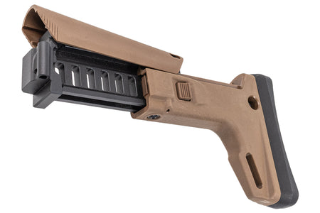 5KU ACR Style Adjustable Folding Stock For Marui TM SAIGA-12K GBB Series-Tan