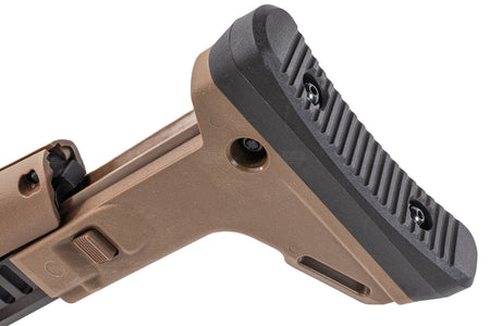 5KU ACR Style Adjustable Folding Stock For Marui TM SAIGA-12K GBB Series-Tan