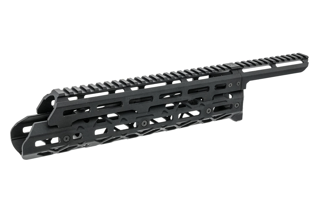 5KU CNC Aluminum Long M-LOK Handguard For Marui TM SAIGA 12K GBB
