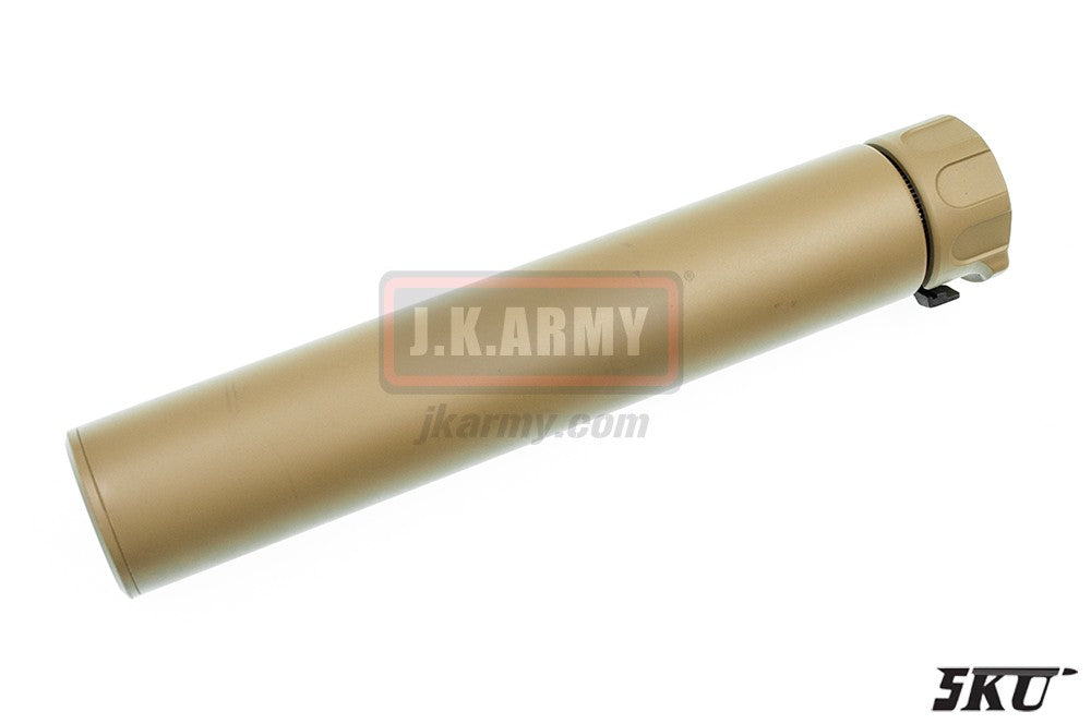 5KU SOCOM762-RC Dummy Barrel Extension -14mm CCW ( Tan )