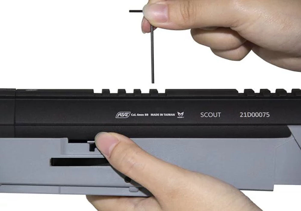 Modify Steyr Scout Airsoft Rifle ( Grey )