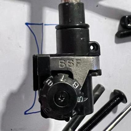 BBF Airsoft 316 Stainless Steel Hop Up Lever for Tokyo Marui AKM GBB with Maple Leaf Omega Hop Up Tensioner Nub