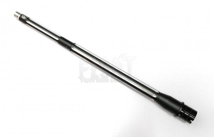 B*D style Ultramatch 14.5" outer barrel kit for PTW(Black/Silver).625" Version