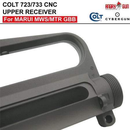 Angry Gun COLT 723 / 733 M16 A2 CNC Upper & Lower Receiver for Marui TM MWS / MTR GBB ( Colt Licensed w/ Roll Marking Press )