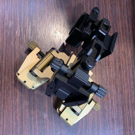 MF Binocular Bridge Twin PVS 14 NVG Mount ( Aluminum Ver. )-Silver