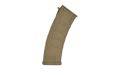 D-Day / Arcturus DMag for AK74 550 Rds Hi-Cap Wheel EMM AEG Magazine ( Black / Tan )-Black