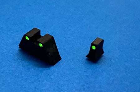 Pro-Arms Tritium CNC Steel Suppressor Sight Set for Umarex G45, G19X, G19 Gen 4, G17 Gen 5 Series Pistol GBB