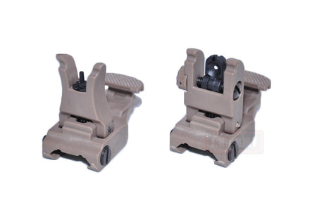 Nylon 7XL-F & 7XL-R Flip-Up Sights ( DE )