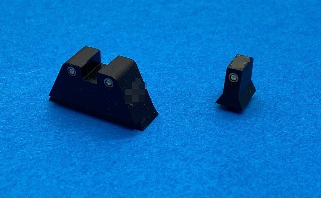 Pro-Arms Tritium CNC Steel Suppressor Sight Set for Umarex / VFC Glock 17 Gen3 Gen4 , 19 Gen3 Series GBB Pistol