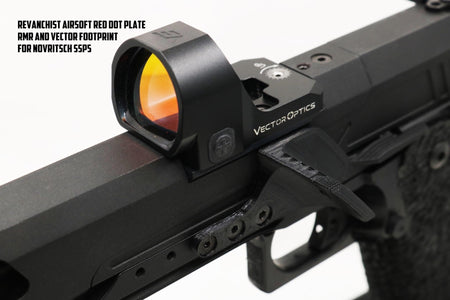 Revanchist Red Dot Sight Plate For Novritsch SSP5 GBBP ( RMR & Vector Type )-Silver