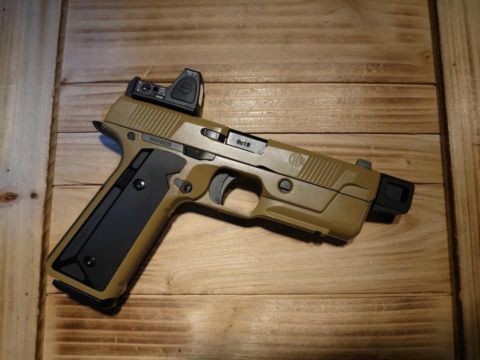 Revanchist Airsoft Aluminum Grip For EMG H9 Airsoft GBB Pistols