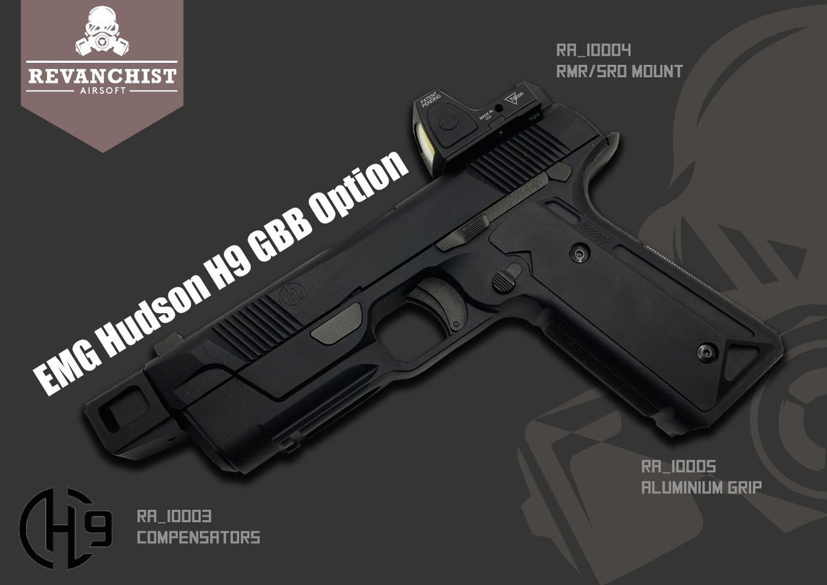 Revanchist Airsoft RMR/SRO Mount For EMG H9 Airsoft GBB Pistols
