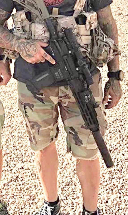 Angry Gun Type M 416 M-LOK Handguard Rail System for UMAREX / VFC HK416 Ver. or Marui TM 416 NGRS Ver. ( 9" / 13.5" )-Tokyo Marui NGRS-9 inch