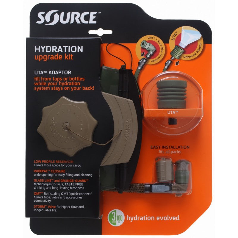 SOURCE WXP 3L / 100oz. Upgrade Hydration ( Coyote Cover )
