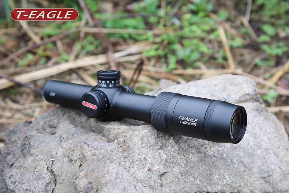 DISCOVERY T-EAGLE Optics ER 1-6X24 IR Rifle Scope ( Black )