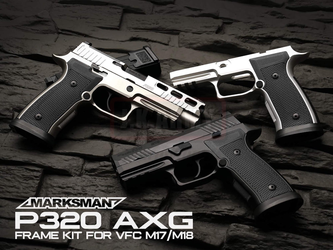 Marksman P320 AXG Style Frame Kit for SIG AIR / VFC P320 M17 M18 GBBP Series ( Cerakote DE )