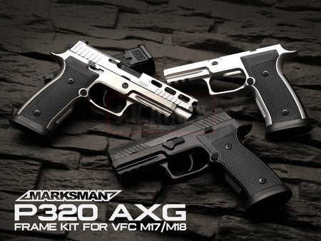 Marksman P320 AXG Style Frame Kit for SIG AIR / VFC P320 M17 M18 GBBP Series ( Cerakote DE )