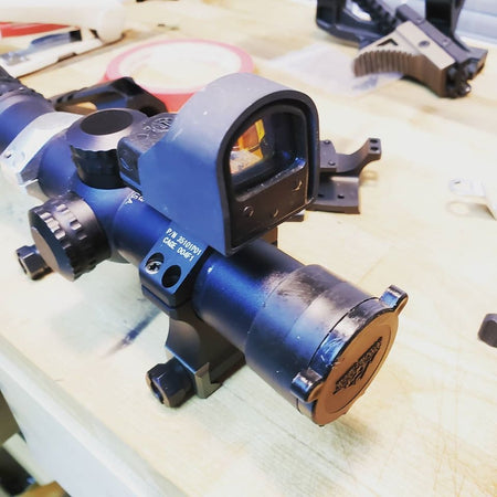 ARTISAN NF Style 30mm Scope Mount with T1 Scope Ring Interface ( CNC Aluminum Black )