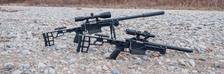 Maple Leaf MLC-S2 Chassis for TM VSR10 Sniper Rifle ( Foldable Stock ) ( Black )