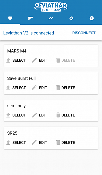 JeffTron Wiring to Stock Leviathan MOSFET for Version 2 Gearbox AEG ( With Curved CNC Trigger )-Red