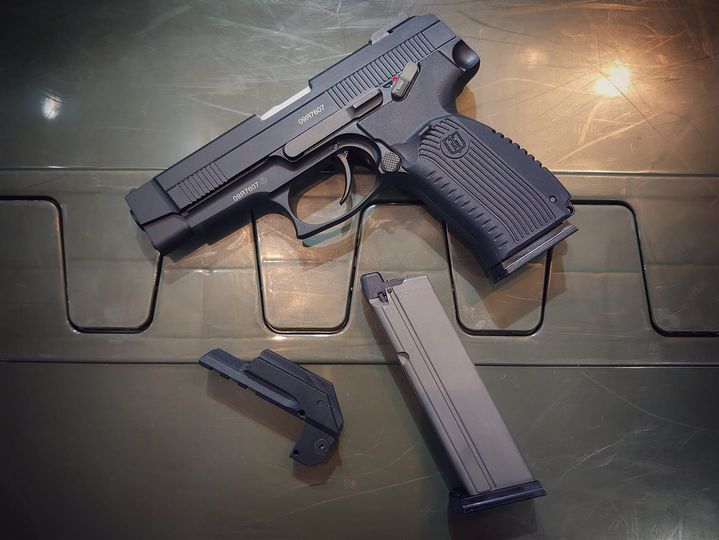 Raptor MP443 GBB Pistol Deluxe International Version ( Black ) ( TWI )