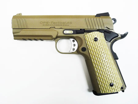 WE Desert Warrior 4.3 OPS Full Metal GBB Pistol (Tan)