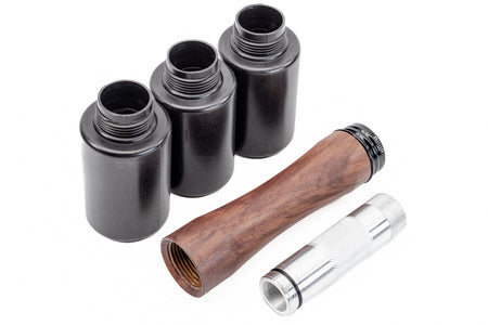 APS Thunder B CO2 Sound WWII Type 98 Style Stick Hand Grenade 3pcs Shell Complete Set ( Hakkotsu TB09 )