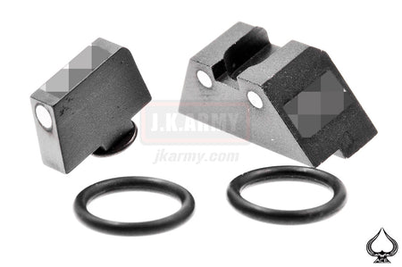 Ace 1 Arms Front and Rear High Sight Set for FI Slide ( BK )