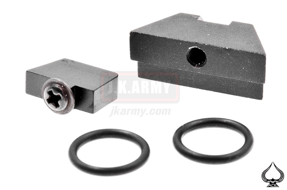 Ace 1 Arms Front and Rear High Sight Set for FI Slide ( BK )