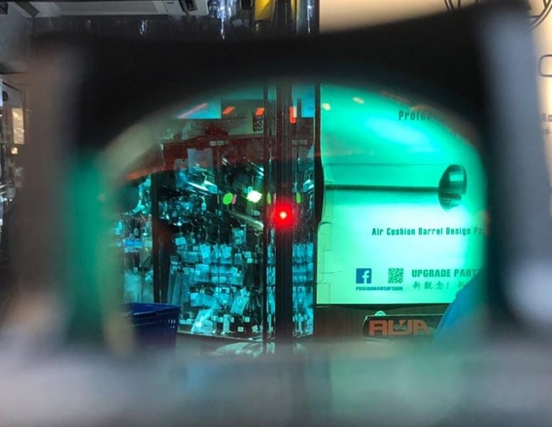 Ace 1 Arms RMR Style Airsoft Red Dot Sight ( Black , Blank Version )